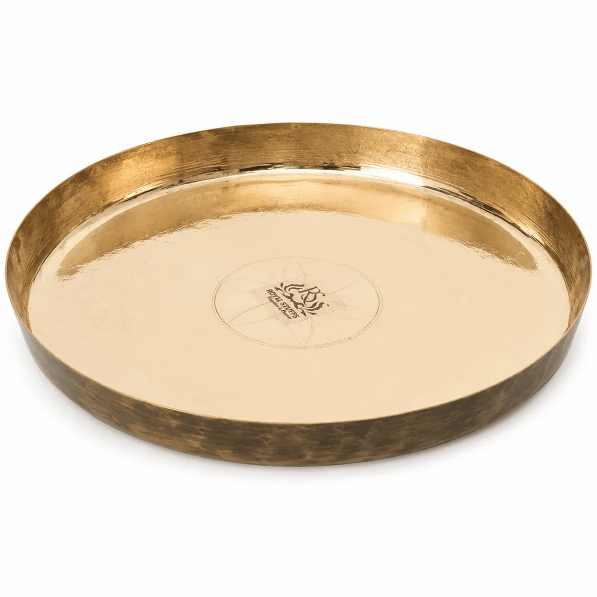 Pure Kansa Bronze Handmade Dinner Plate Thali – 80:20 Certified Bronze Dining Plate