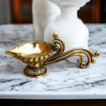 RoyalStuffs Heavy Brass Diya Aarti Lamp – Traditional Oil Diya for Pooja & Worship Prayer