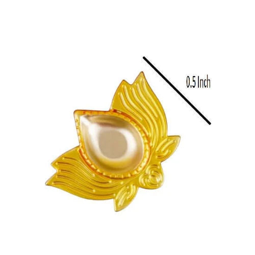 RoyalStuffs Heavy Brass Diya Set of 8 – Festive Flower Petal Oil Lamps for Diwali, Pooja & Home Décor