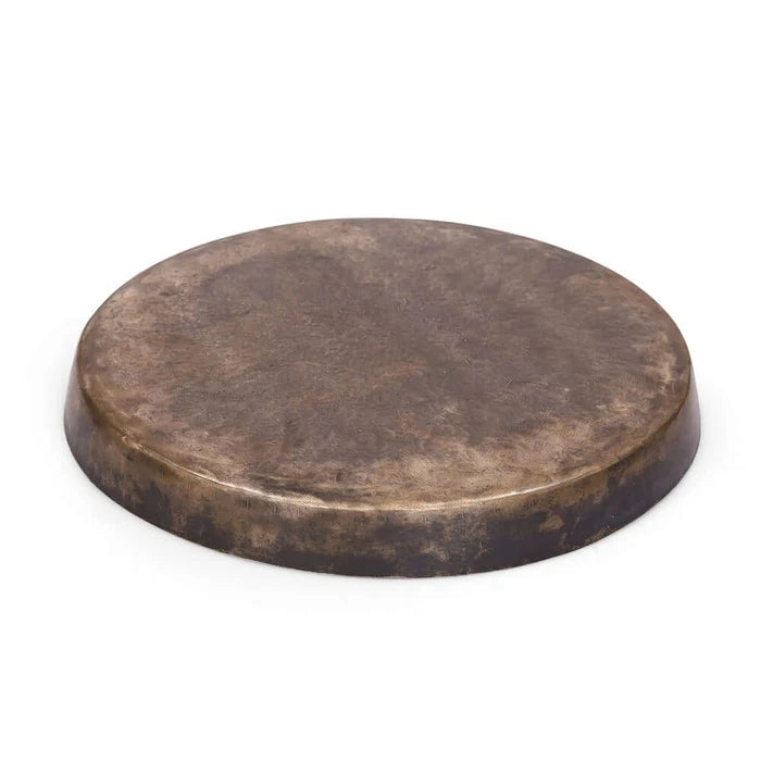 Pure Kansa Bronze Handmade Dinner Plate Thali – 80:20 Certified Bronze Dining Plate