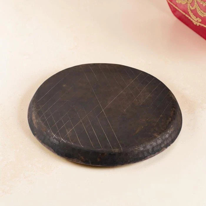 Handmade Pure Kansa Thali (Bronze Plate) for Traditional Dining | Royal Stuffs