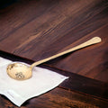 Heavy Brass Ladle Spoon 14 Inch – Long Handle Cooking & Serving Spoon